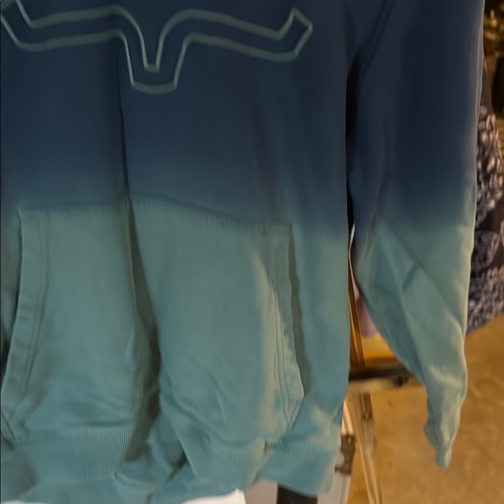 Kimes Ranch Blue Ombre Sweatshirt